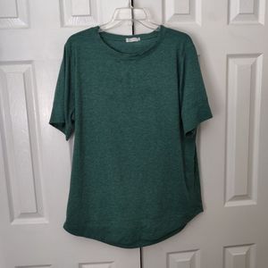 Soft green tunic tee